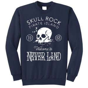 Skull Rock Pirate Island Never Land Sweatshirt