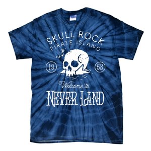 Skull Rock Pirate Island Never Land Tie-Dye T-Shirt