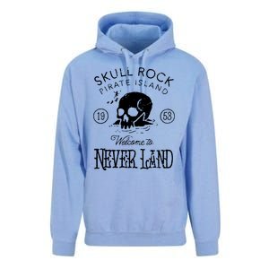 Skull Rock Pirate Island Never Land Unisex Surf Hoodie