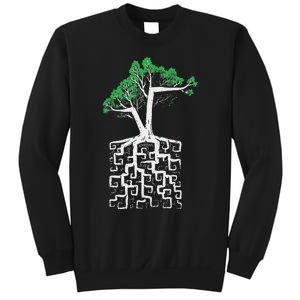 Square Root Pun With A Tree And Math Sweatshirt