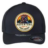 Summer Reading Program 2024 Adventure Begins At Your Library Flexfit Unipanel Trucker Cap