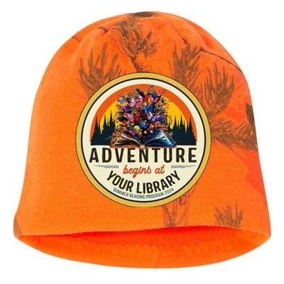 Summer Reading Program 2024 Adventure Begins At Your Library Kati - Camo Knit Beanie