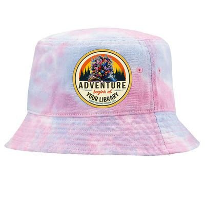 Summer Reading Program 2024 Adventure Begins At Your Library Tie-Dyed Bucket Hat