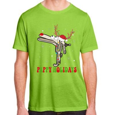 Speculum Reindeer Pappy Holidays Gynecologist Christmas Gift Adult ChromaSoft Performance T-Shirt