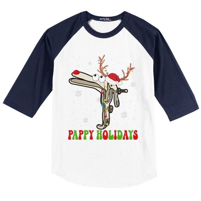 Speculum Reindeer Pappy Holidays Gynecologist Christmas Gift Baseball Sleeve Shirt