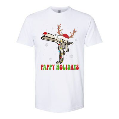 Speculum Reindeer Pappy Holidays Gynecologist Christmas Gift Softstyle CVC T-Shirt