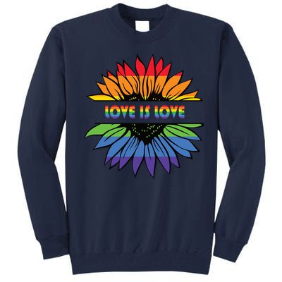 Sunflower Rainbow Pride Graphic Tall Sweatshirt