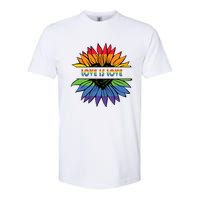 Sunflower Rainbow Pride Graphic Softstyle CVC T-Shirt