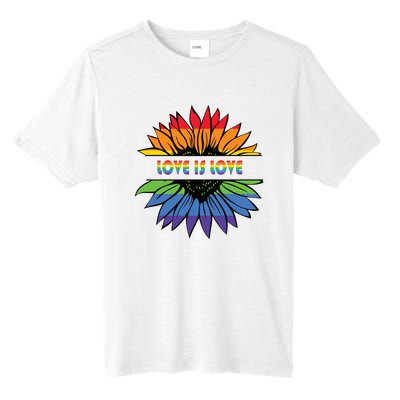 Sunflower Rainbow Pride Graphic Tall Fusion ChromaSoft Performance T-Shirt