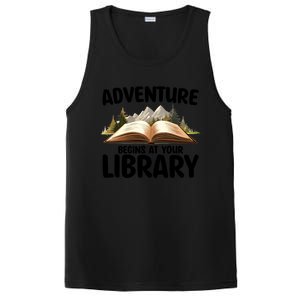 Summer Reading Program 2024 Adventure Begins At Your Library Gift PosiCharge Competitor Tank