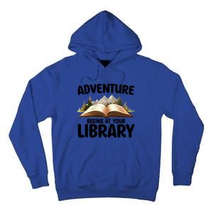 Summer Reading Program 2024 Adventure Begins At Your Library Gift Tall Hoodie