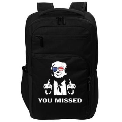 Shot Republican Pro Trump President 2024 Impact Tech Backpack