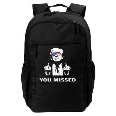 Shot Republican Pro Trump President 2024 Daily Commute Backpack