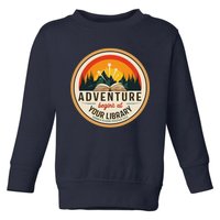 Summer Reading Program 2024 Adventure Begins At Your Library Toddler Sweatshirt