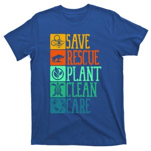 Save Rescue Plant Clean Care Turtle Animal Recycle Earth Day Cute Gift T-Shirt