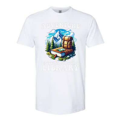 Summer Reading Program 2024 Adventure Begins At Your Library Softstyle CVC T-Shirt