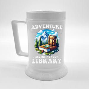 Summer Reading Program 2024 Adventure Begins At Your Library Beer Stein