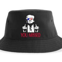 Shot Republican Pro Trump President 2024Youre Attending Political Event Run Sustainable Bucket Hat