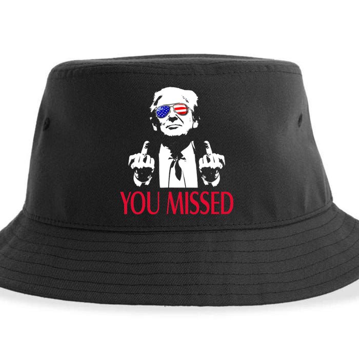 Shot Republican Pro Trump President 2024Youre Attending Political Event Run Sustainable Bucket Hat