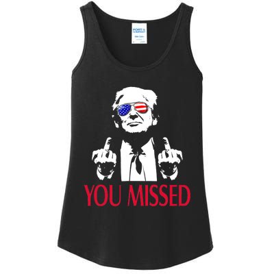 Shot Republican Pro Trump President 2024Youre Attending Political Event Run Ladies Essential Tank