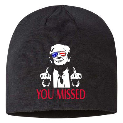 Shot Republican Pro Trump President 2024Youre Attending Political Event Run Sustainable Beanie