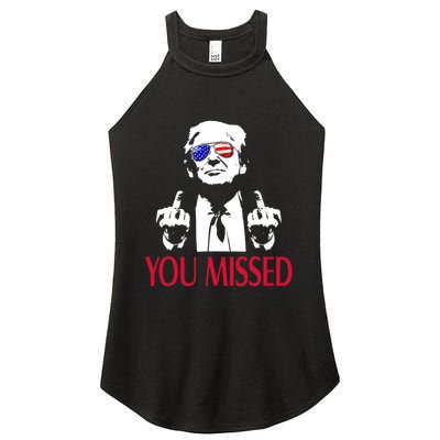 Shot Republican Pro Trump President 2024Youre Attending Political Event Run Women's Perfect Tri Rocker Tank