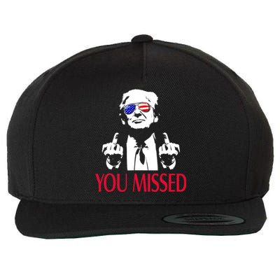 Shot Republican Pro Trump President 2024Youre Attending Political Event Run Wool Snapback Cap