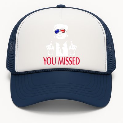 Shot Republican Pro Trump President 2024Youre Attending Political Event Run Trucker Hat