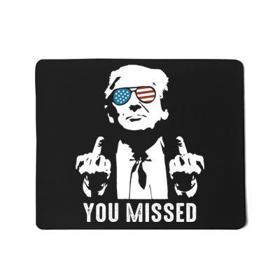 Shot Republican Pro Trump President 2024Youre Attending Political Event Run Mousepad