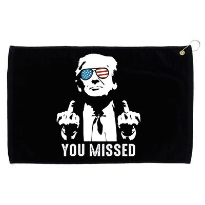 Shot Republican Pro Trump President 2024Youre Attending Political Event Run Grommeted Golf Towel