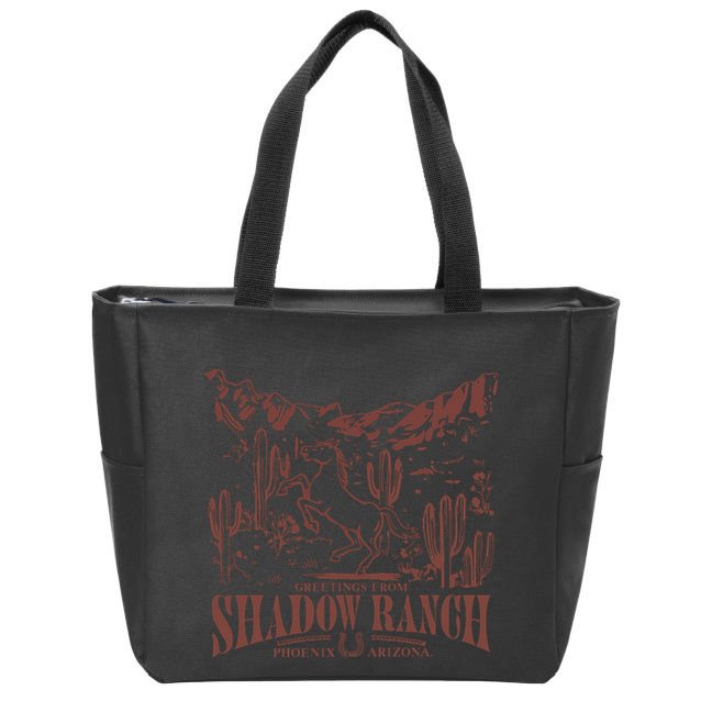 Shadow Ranch Phoenix Arizona Zip Tote Bag
