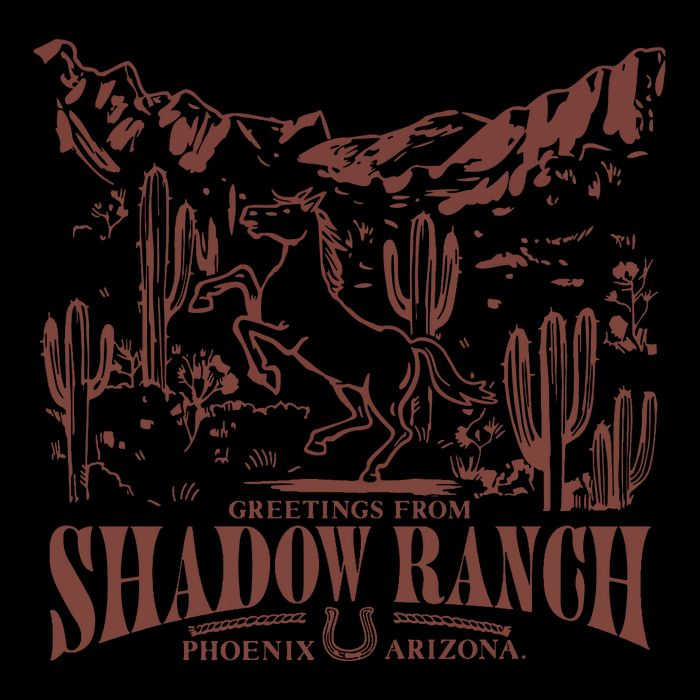 Shadow Ranch Phoenix Arizona Zip Tote Bag