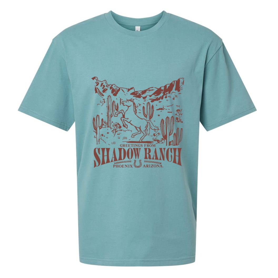 Shadow Ranch Phoenix Arizona Sueded Cloud Jersey T-Shirt