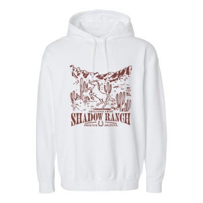 Shadow Ranch Phoenix Arizona Garment-Dyed Fleece Hoodie