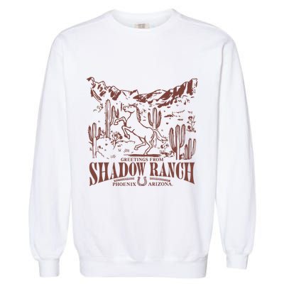Shadow Ranch Phoenix Arizona Garment-Dyed Sweatshirt