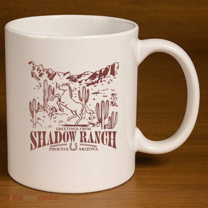 Shadow Ranch Phoenix Arizona 11oz C Handle Ceramic Mug