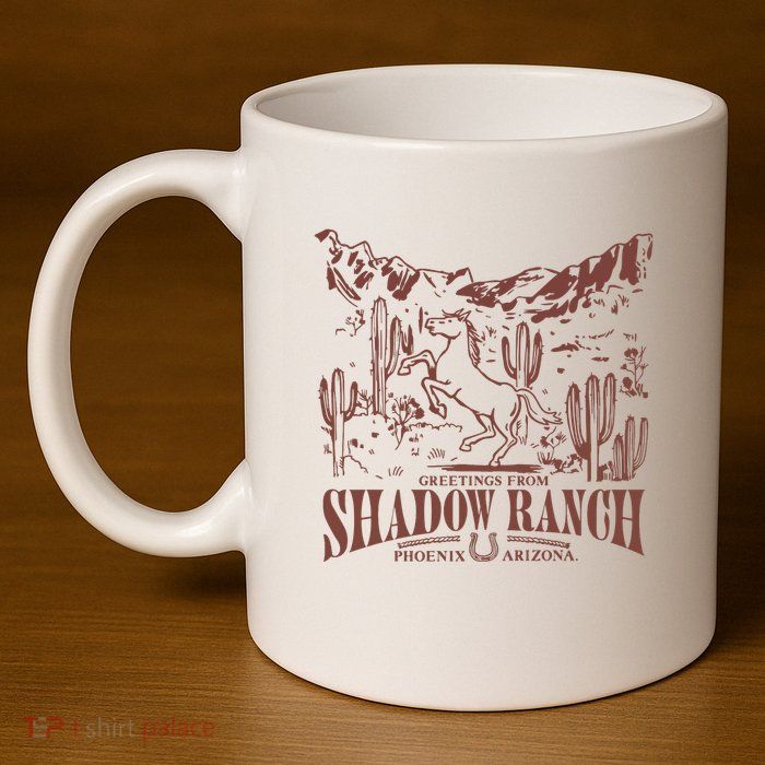 Shadow Ranch Phoenix Arizona 11oz C Handle Ceramic Mug