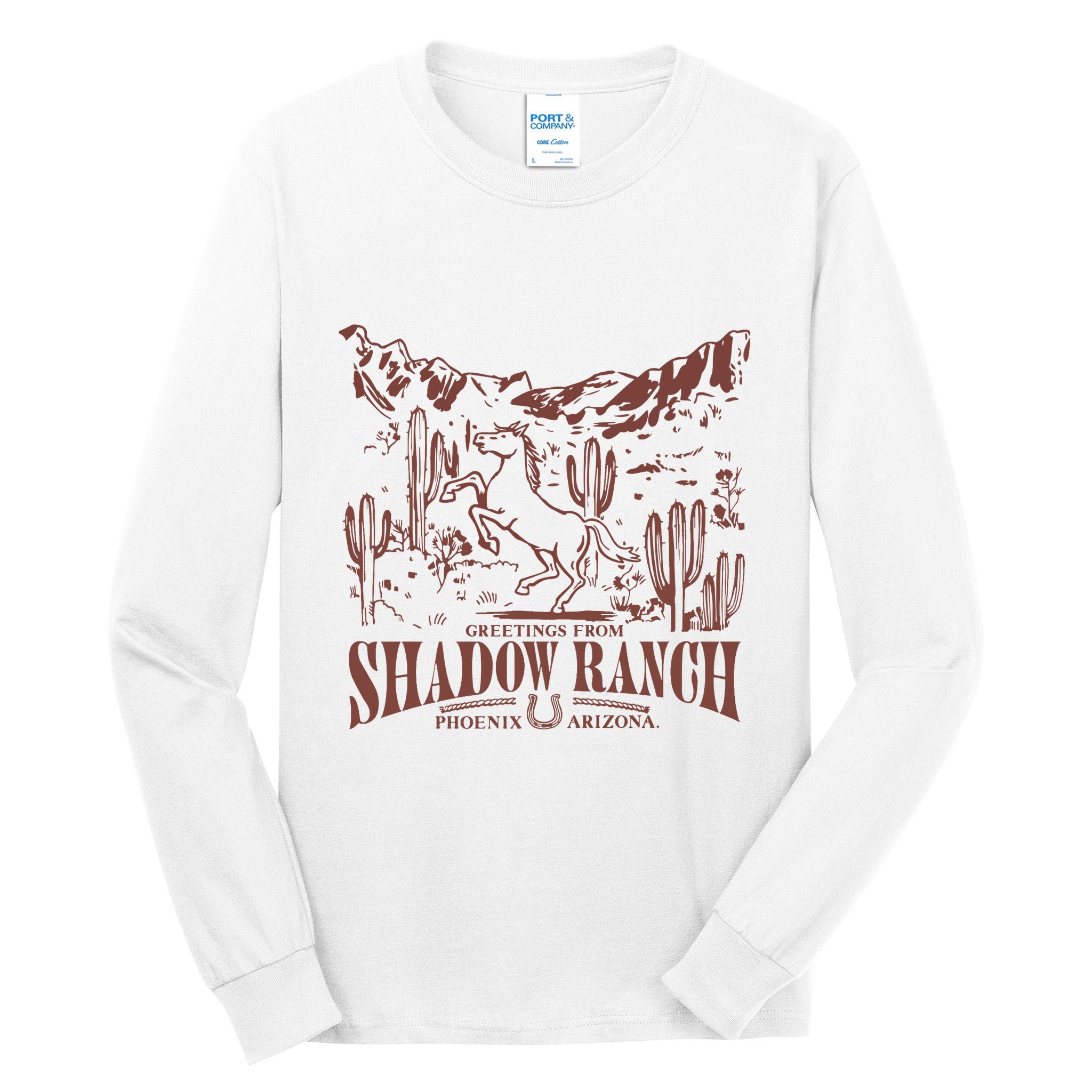 Shadow Ranch Phoenix Arizona Tall Long Sleeve T-Shirt