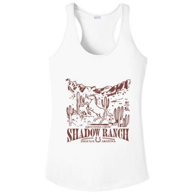 Shadow Ranch Phoenix Arizona Ladies PosiCharge Competitor Racerback Tank
