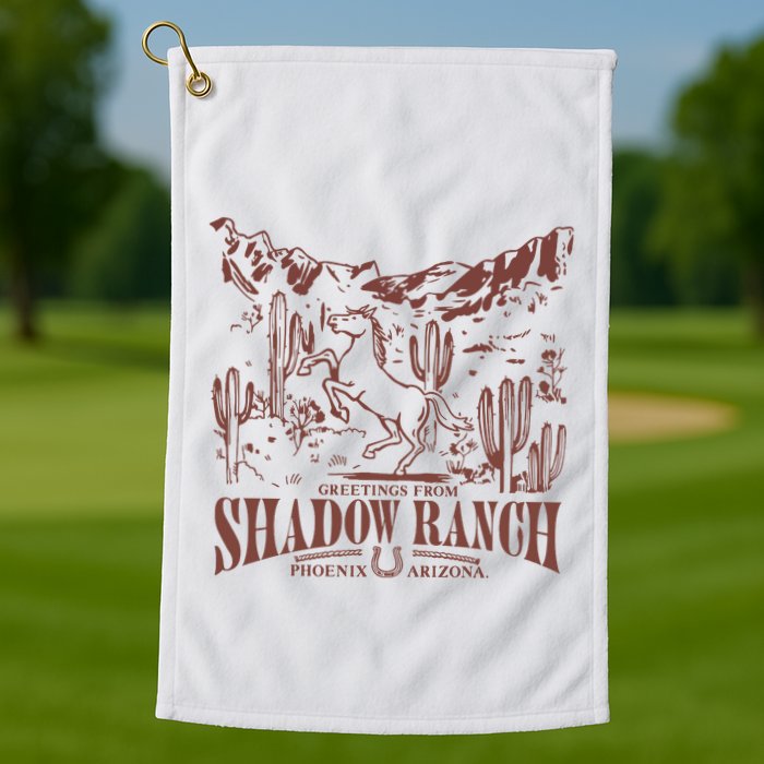 Shadow Ranch Phoenix Arizona Golf Towel