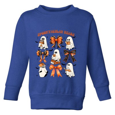 Spooktacular Reads – Perfect For Halloween Gift Toddler Sweatshirt