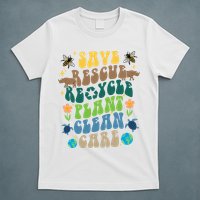 Save Rescue Recycle Plant Clean Care Earth Day T-Shirt
