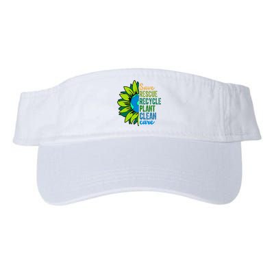 Save Rescue Recycle Plant Clean Care Earth Day Visor