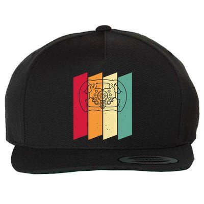 Sim Racer Race Simulation Gaming Car Sim Racing Wool Snapback Cap