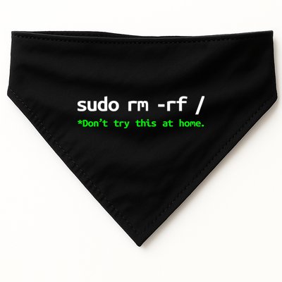 Sudo Rm Rf Linux, Programmer, Engineer, Opensource USA-Made Doggie Bandana