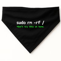Sudo Rm Rf Linux, Programmer, Engineer, Opensource USA-Made Doggie Bandana