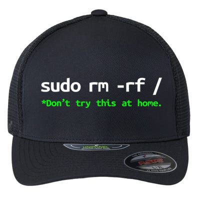 Sudo Rm Rf Linux, Programmer, Engineer, Opensource Flexfit Unipanel Trucker Cap
