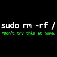 Sudo Rm Rf Linux, Programmer, Engineer, Opensource 7-Panel Snapback Hat