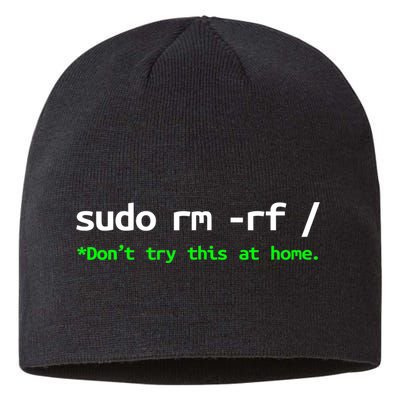 Sudo Rm Rf Linux, Programmer, Engineer, Opensource Sustainable Beanie