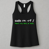 Sudo Rm Rf Linux, Programmer, Engineer, Opensource Womens Tank Top